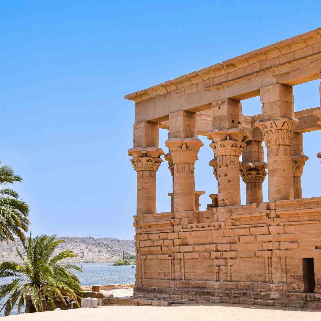 Luxury Egypt vacation hotel room view