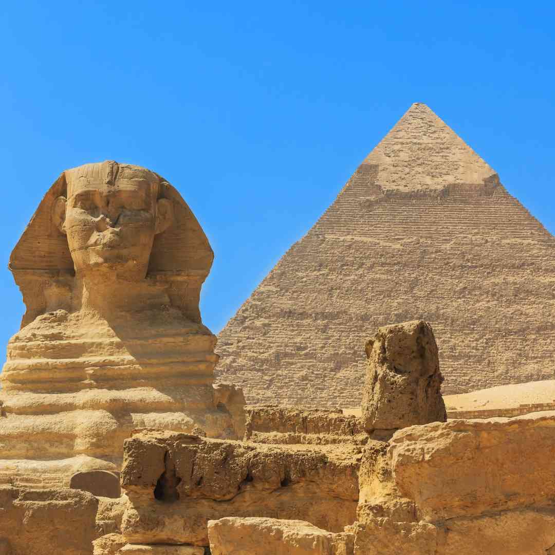 Abu Simbel temple view during a trip to Egypt