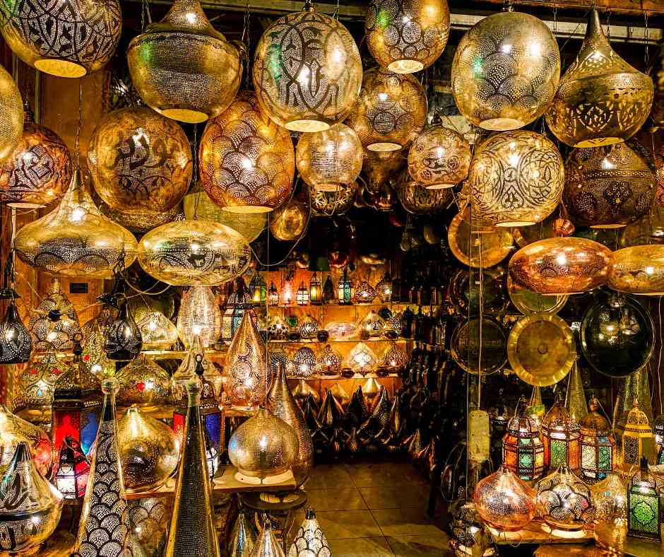 Échoppes du bazar de Khan el-Khalili