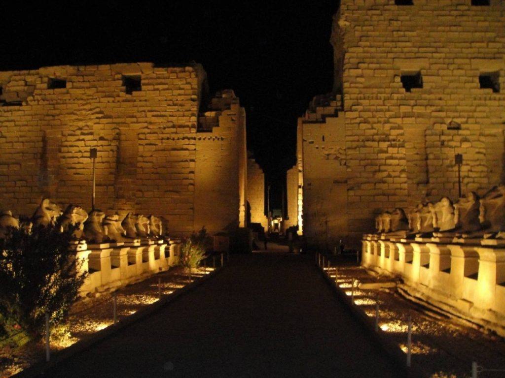 sound & light Show in Karnak